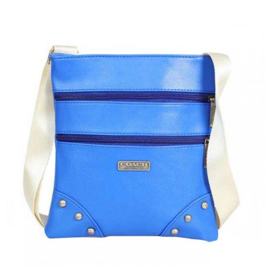 Coach North South Small Blue Crossbody Bags DPW | Coach Outlet Canada